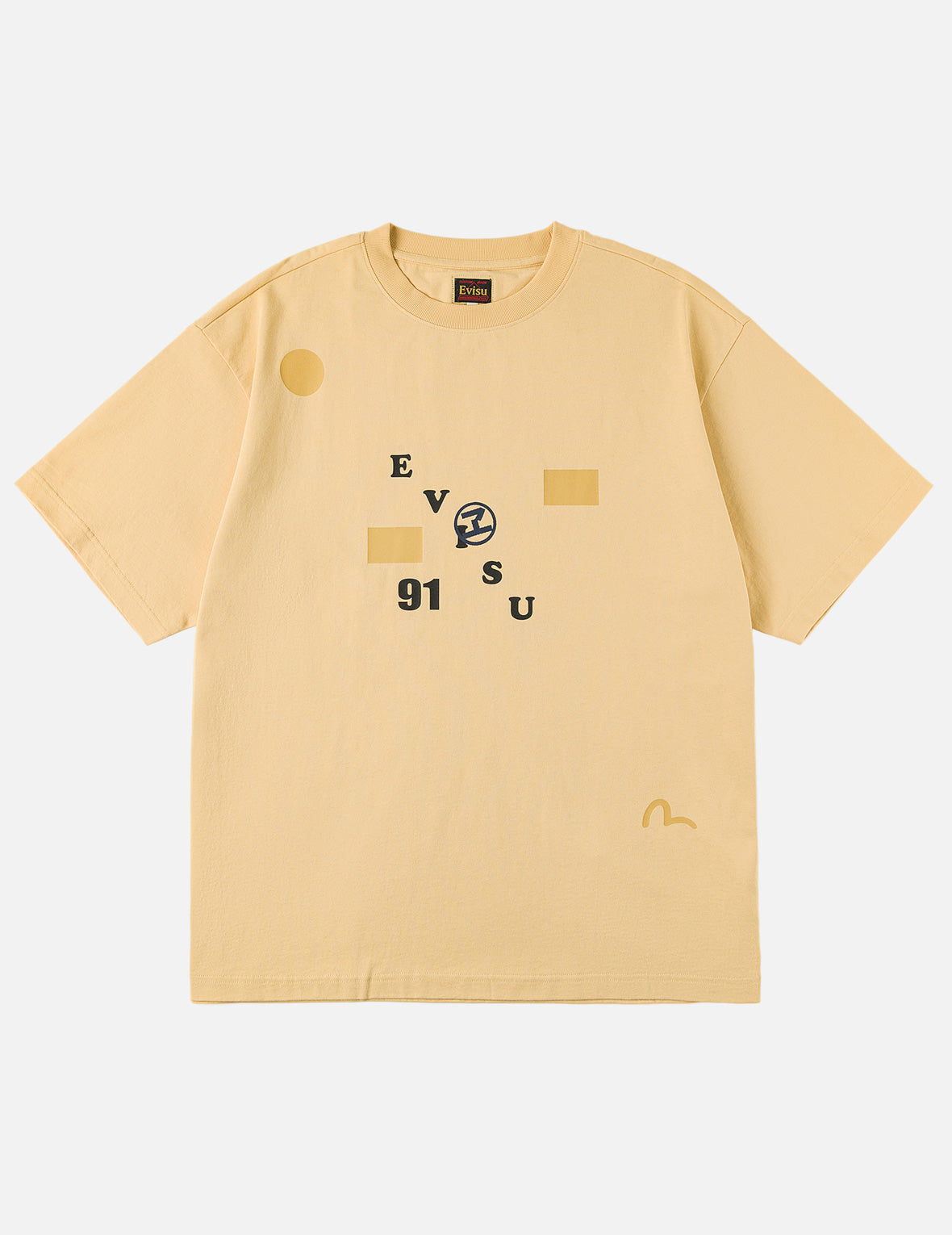 Decentralized Logo and Embossed Seagull T-shirt